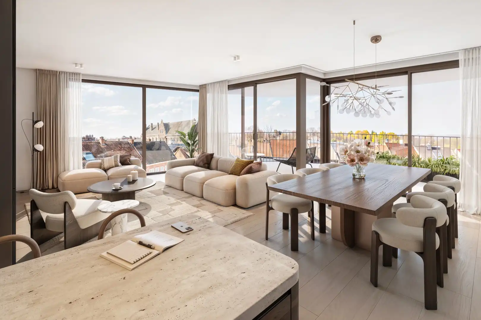 Exclusief nieuwbouwproject met 6 luxueuze appartementen in hartje Tielt! foto 3