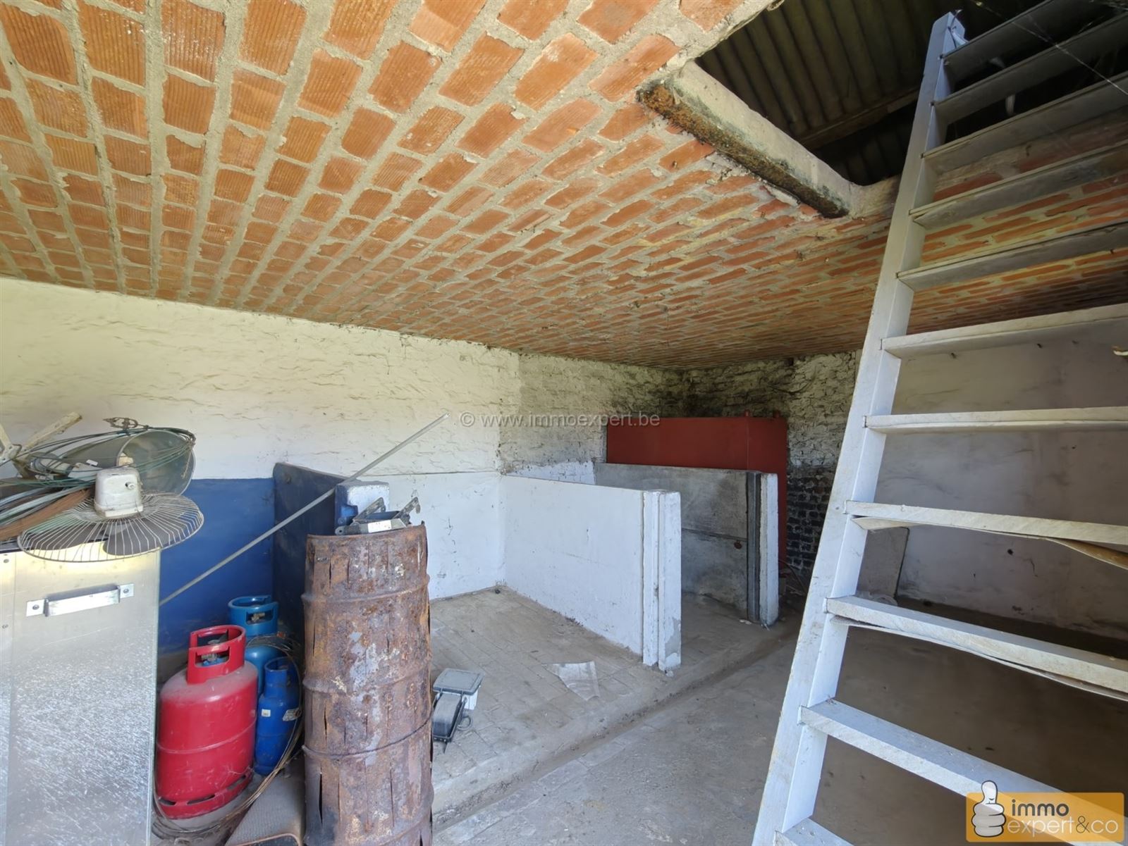 LIEDEKERKE: Landelijk gelegen te renoveren woning foto 13