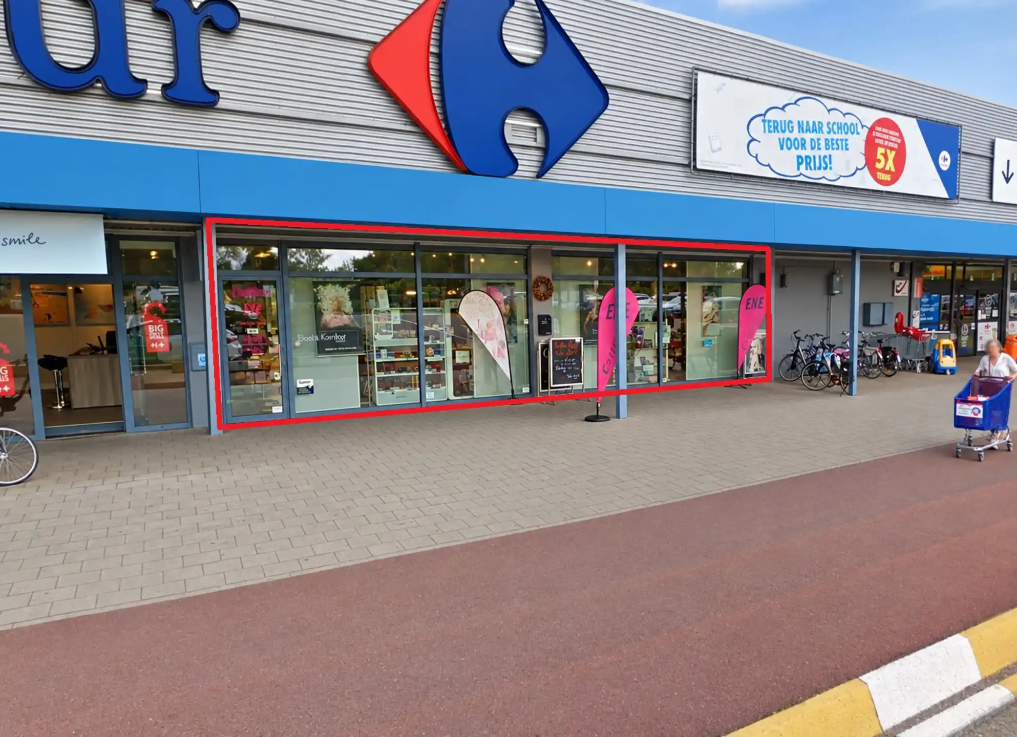 TE HUUR: commerciële ruimte van 87m² in Diest foto 2