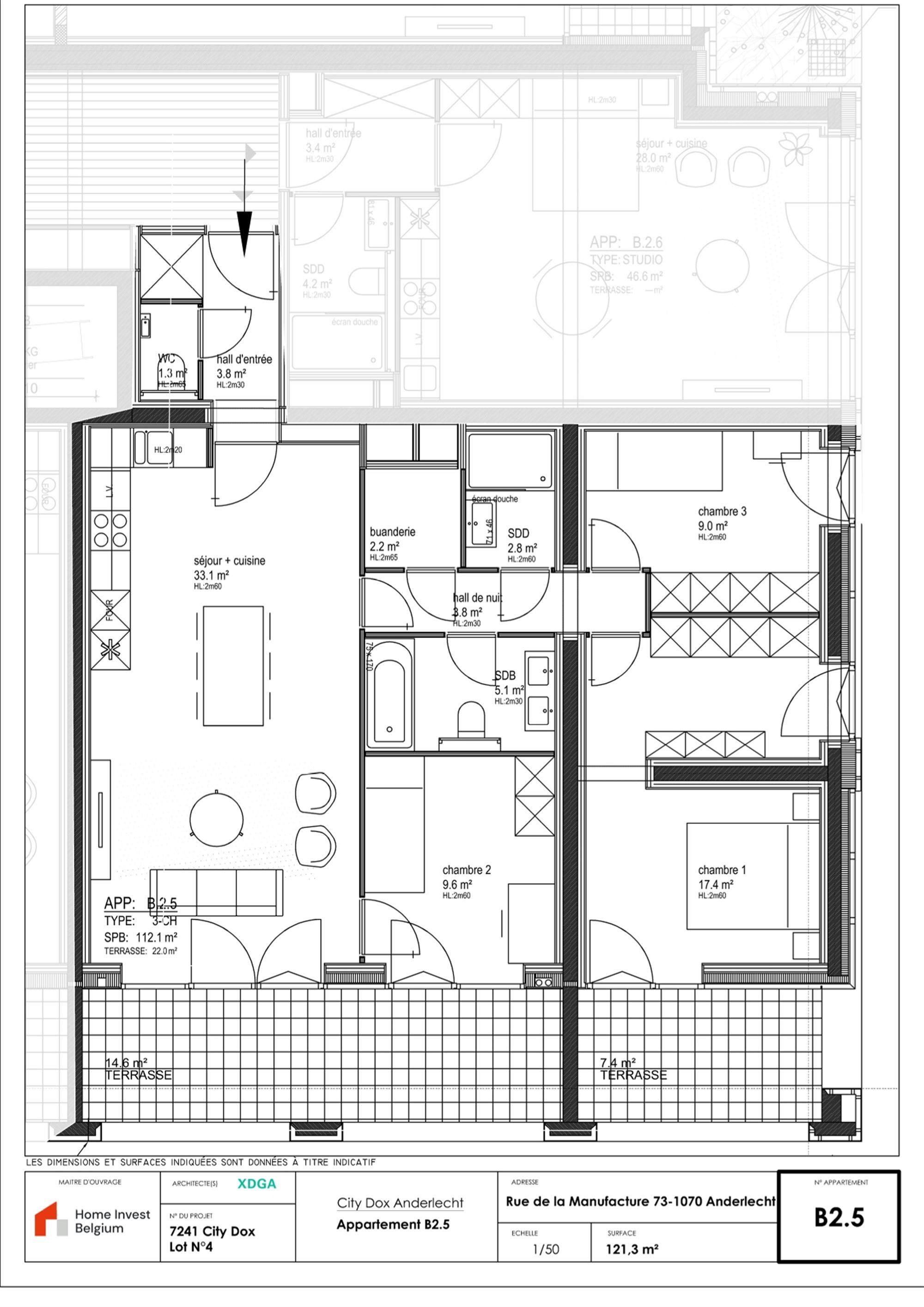Nieuwbouw 3 slaapkamerappartement foto 19