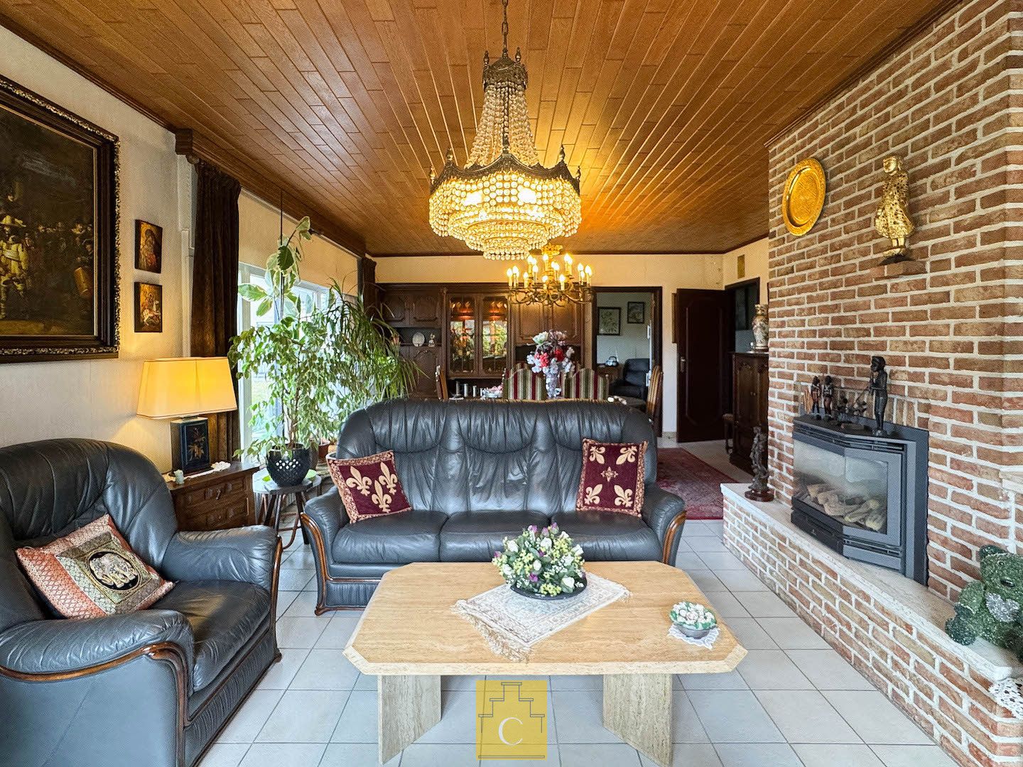 charmante driegevelbungalow met tuin en garage in hartje Loppem foto 7