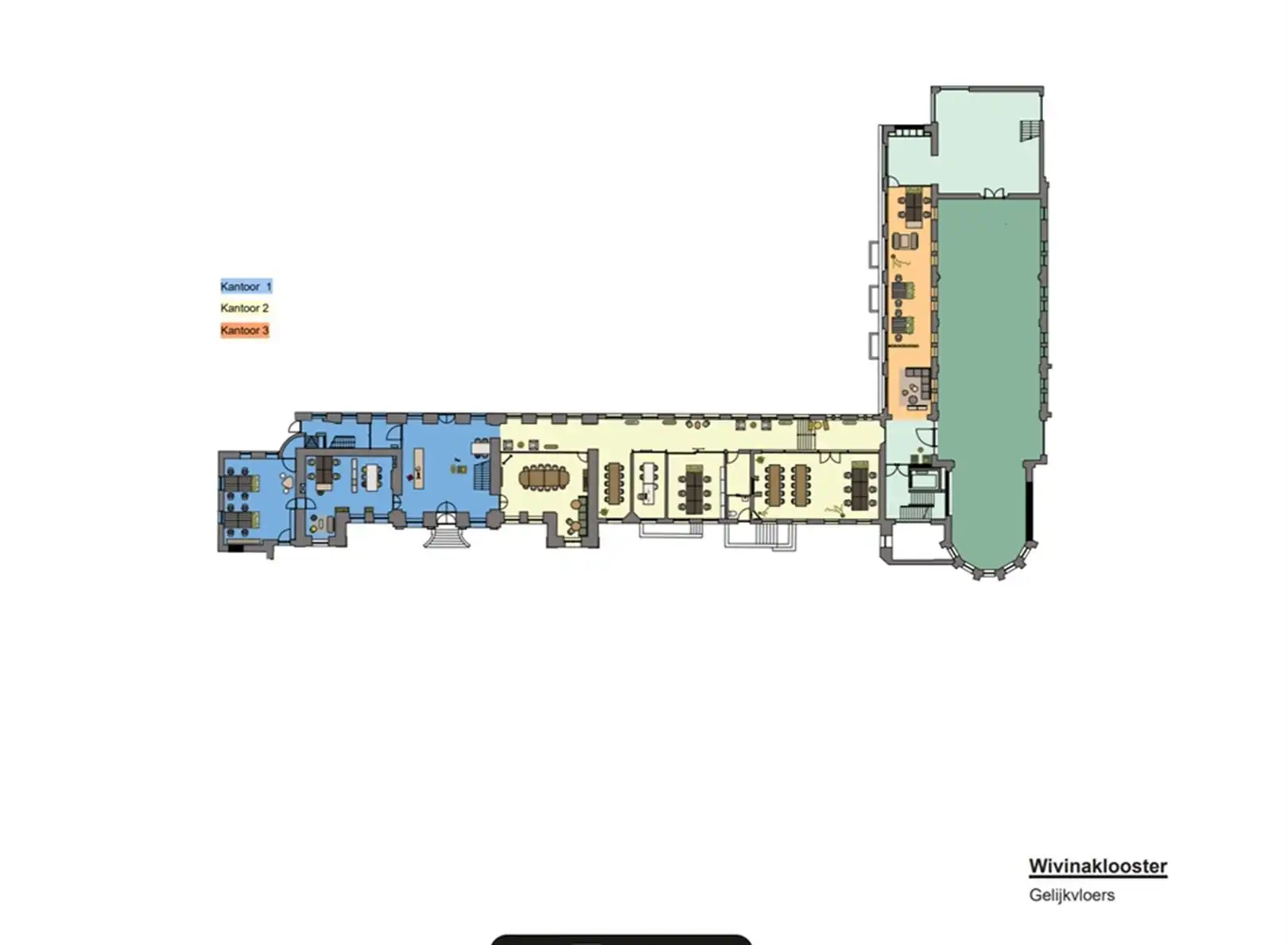 WIVINAKLOOSTER: kantoren te huur vanaf 114 m² foto 30