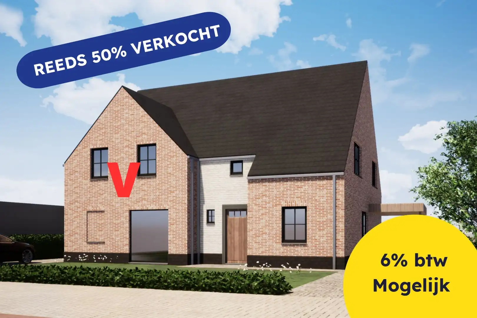 Project Eernegemsestraat 160 - 162 - 8211 Aartrijke