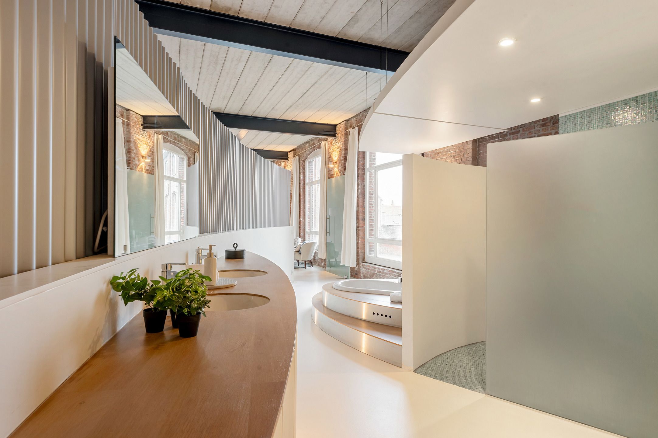 Luxueuze, ruime (317m²) en energiezuinige (EPC A) loft te Mechelen met 4 slk en 3 badk. foto 17