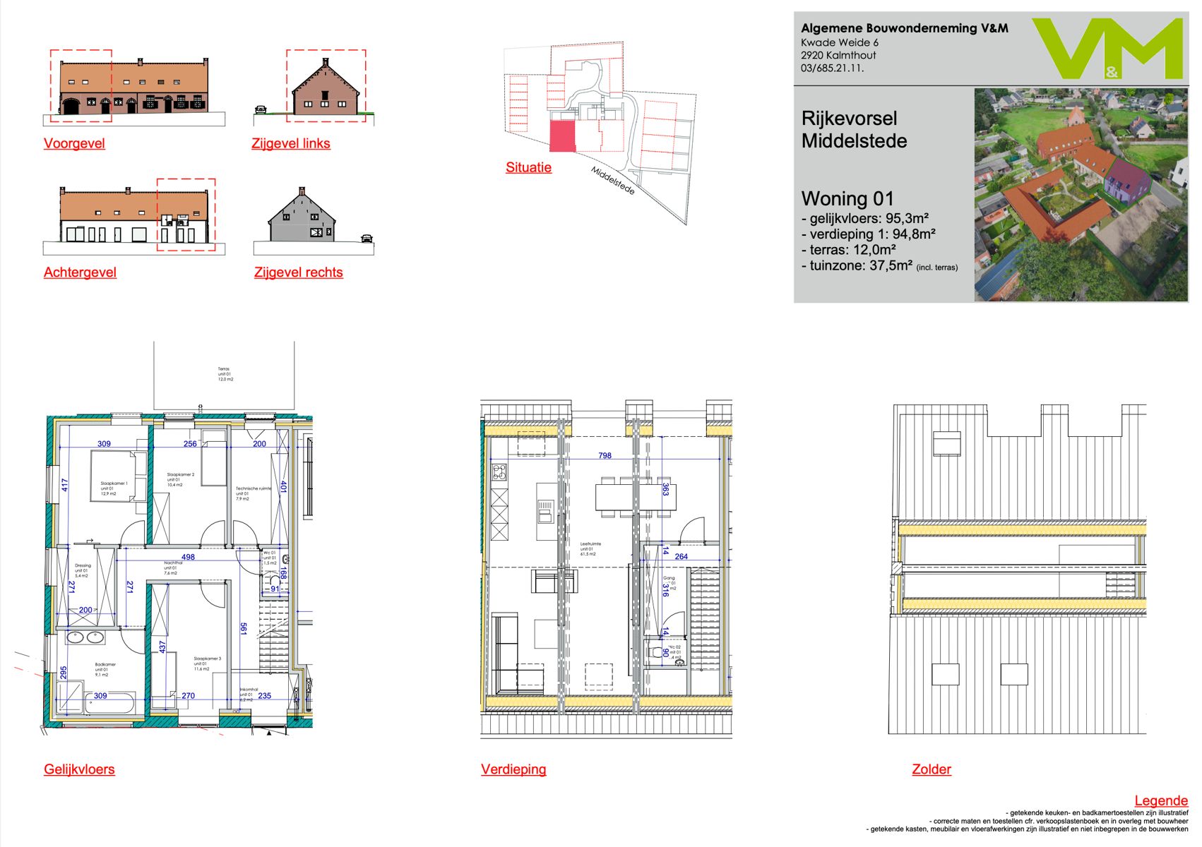 NIEUWBOUW PROJECT TE MIDDELSTEDE RIJKEVORSEL!!! foto 7