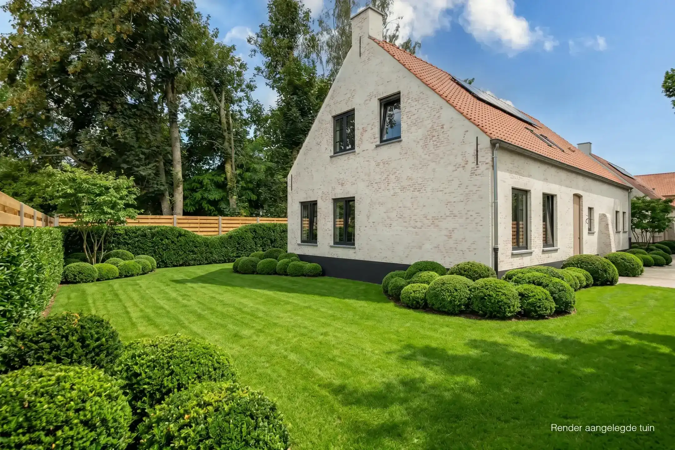 Landelijke nieuwbouwvilla in Oelegem foto {{pictureIndex}}