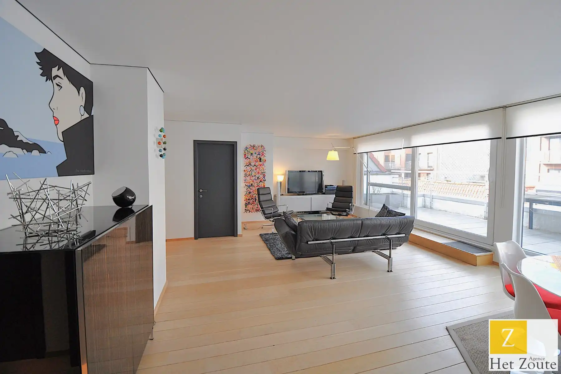 Instapklaar penthouse met terras en zijdelings zeezicht foto 4