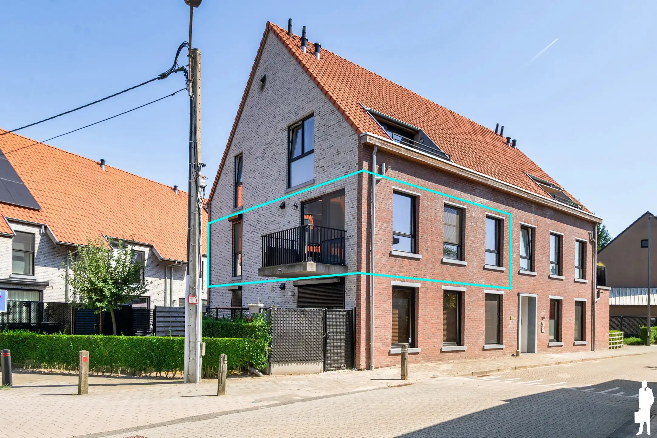 Welgelegen energiezuinig appartement + staanplaats in Bornem foto 22