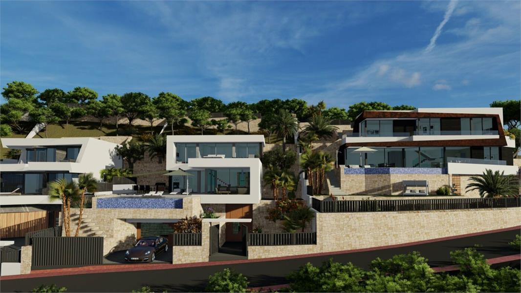 NIEUWBOUW LUXE VILLA MET SPECTACULAIR UITZICHT IN CALPE foto 16