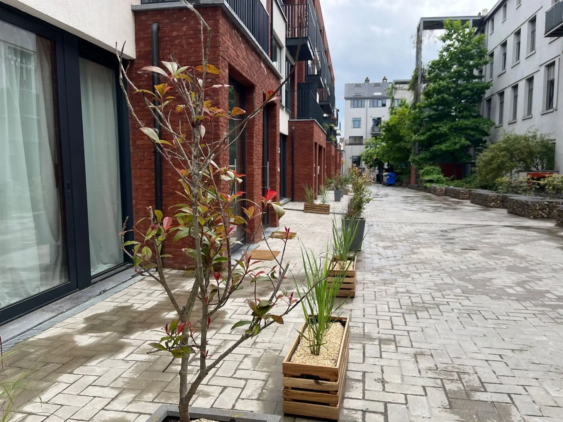 Prachtige nieuwe 2 slpk duplex met binnenplaats/terras ! foto 16