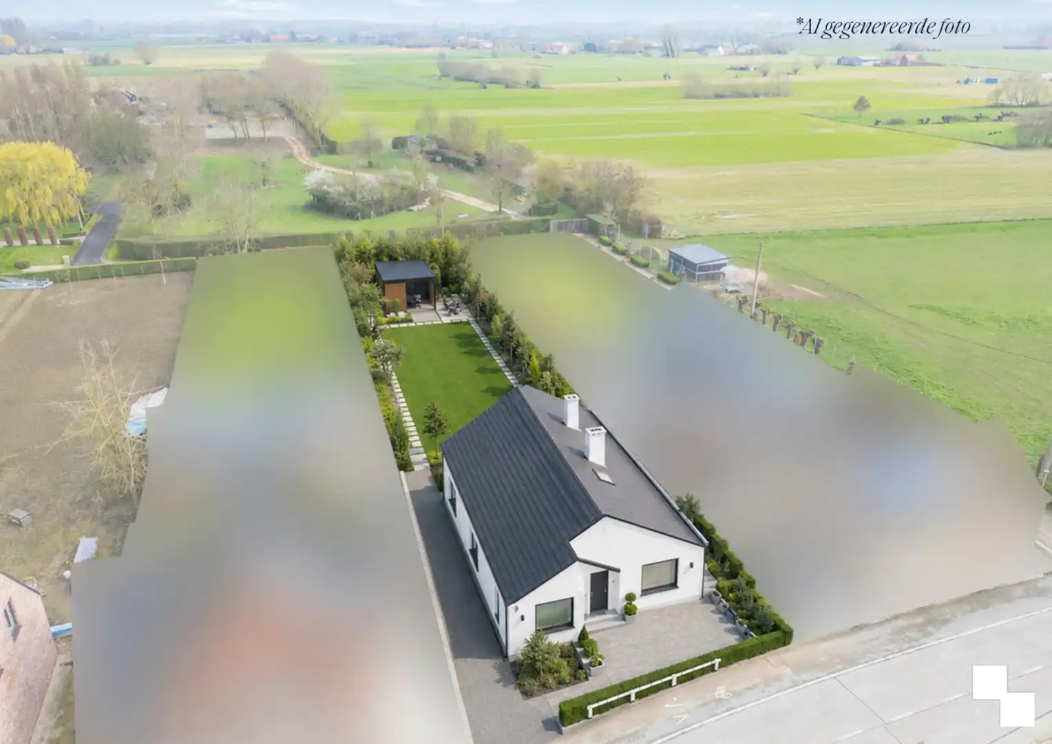 Gelijkvloers wonen: bungalow op 1.220 m² te Hooglede foto 5
