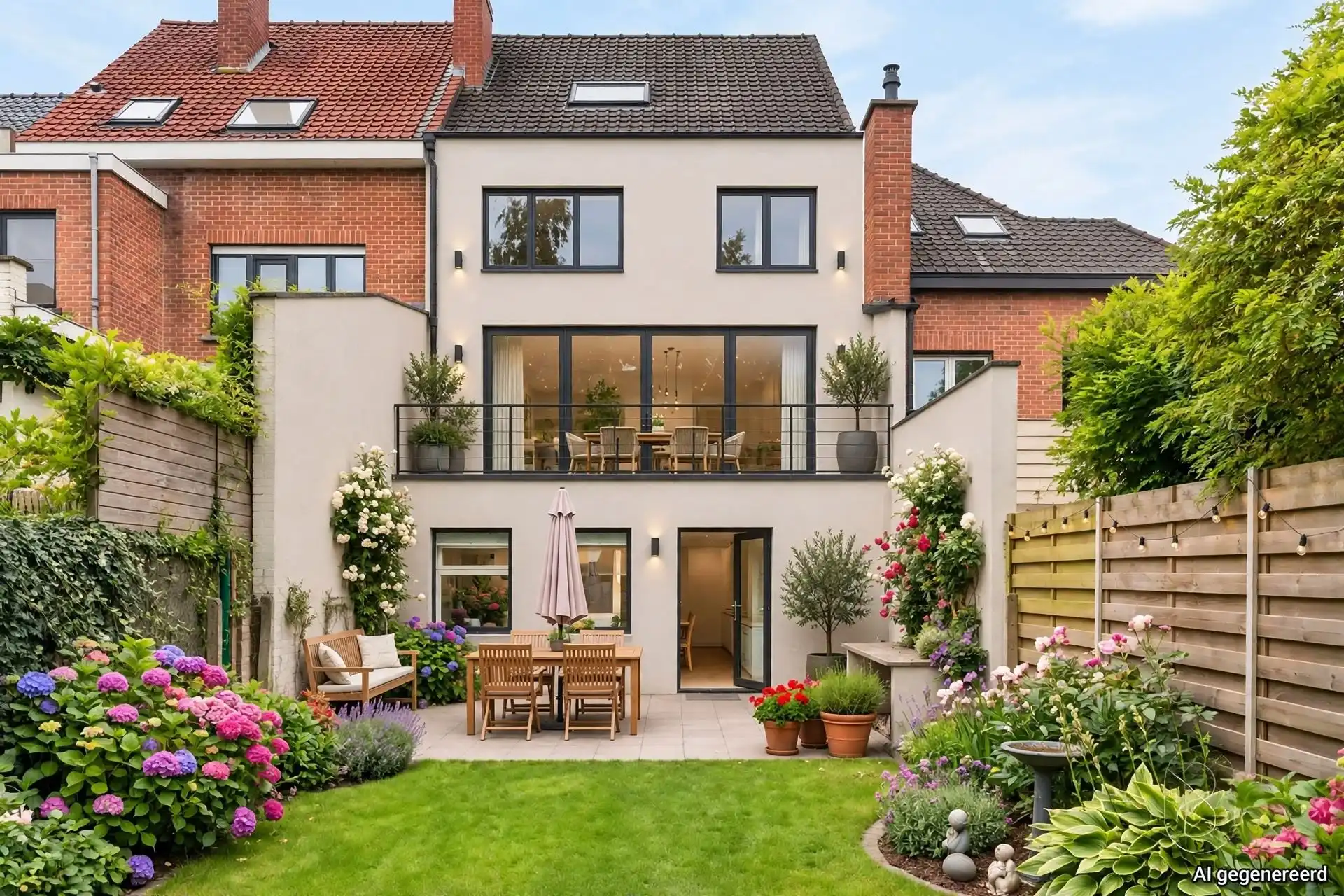 Herenwoning met tuin, op topligging in Pius X, Kortrijk foto 2
