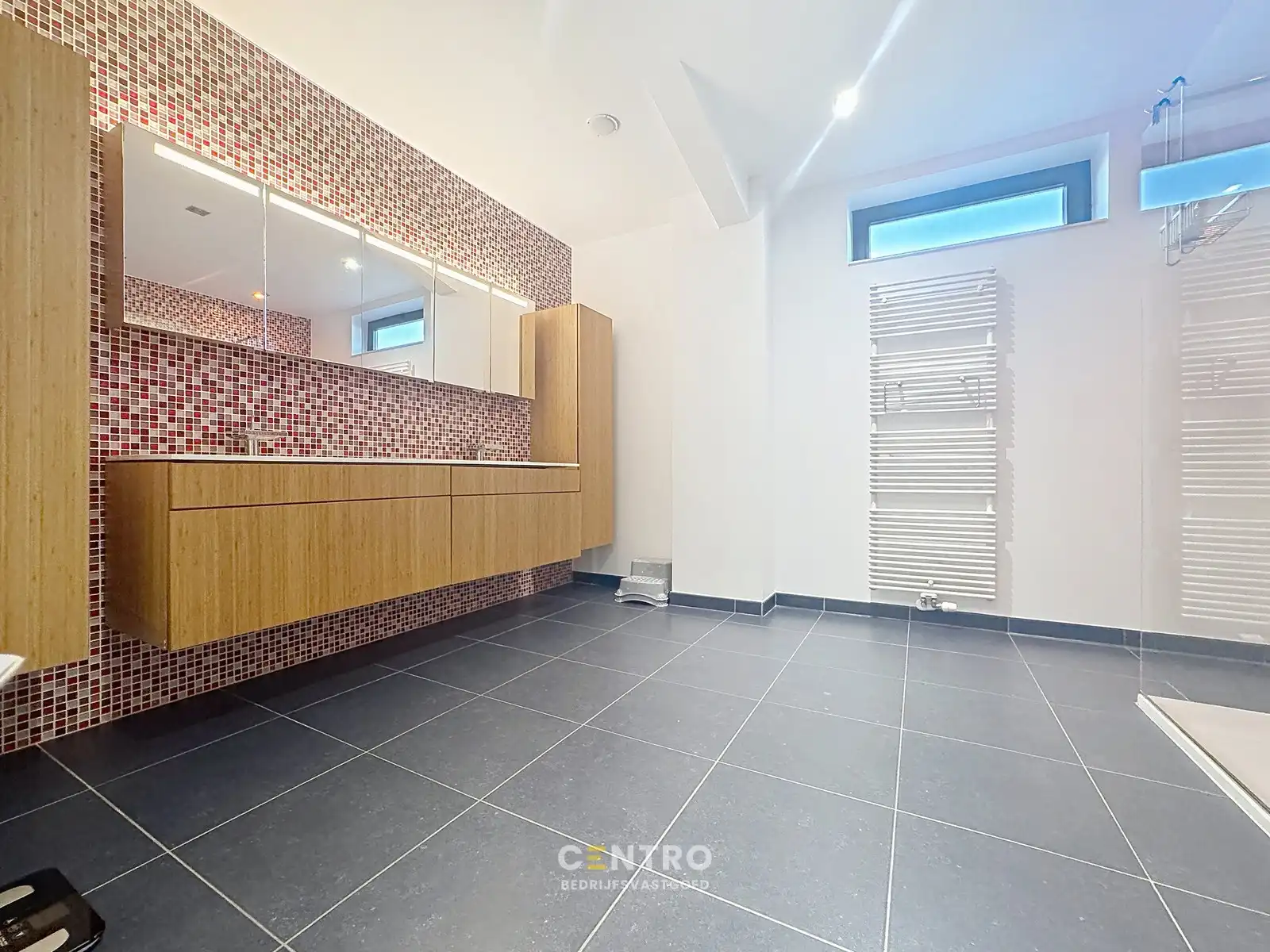 Instapklaar BEDRIJFSGEBOUW (bj. 2009) bestaande uit geïsoleerde MAGAZIJN, KANTOREN en een luxueus afgewerkte LOFT-APPARTEMENT op verdieping. Op bedrijventerrein "Oude Barriere" te Diksmuide. foto 19