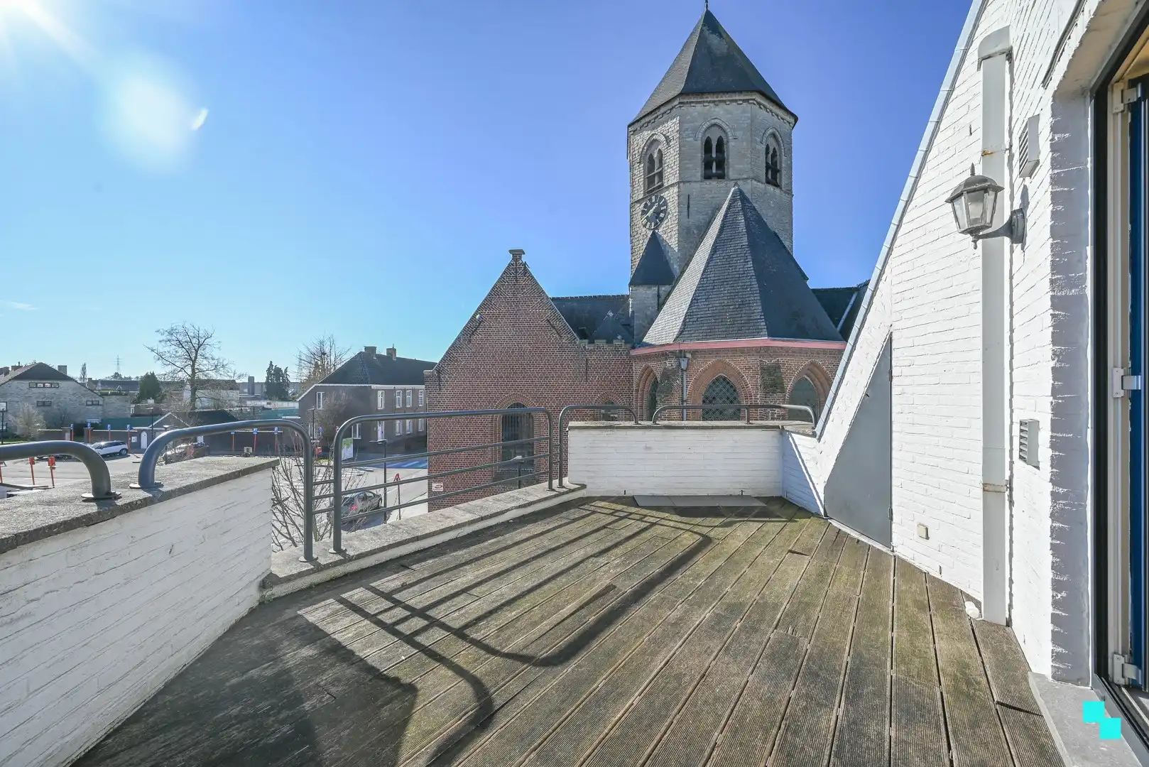 Duplexappartement in centrum van Sint-Baafs-Vijve foto 19