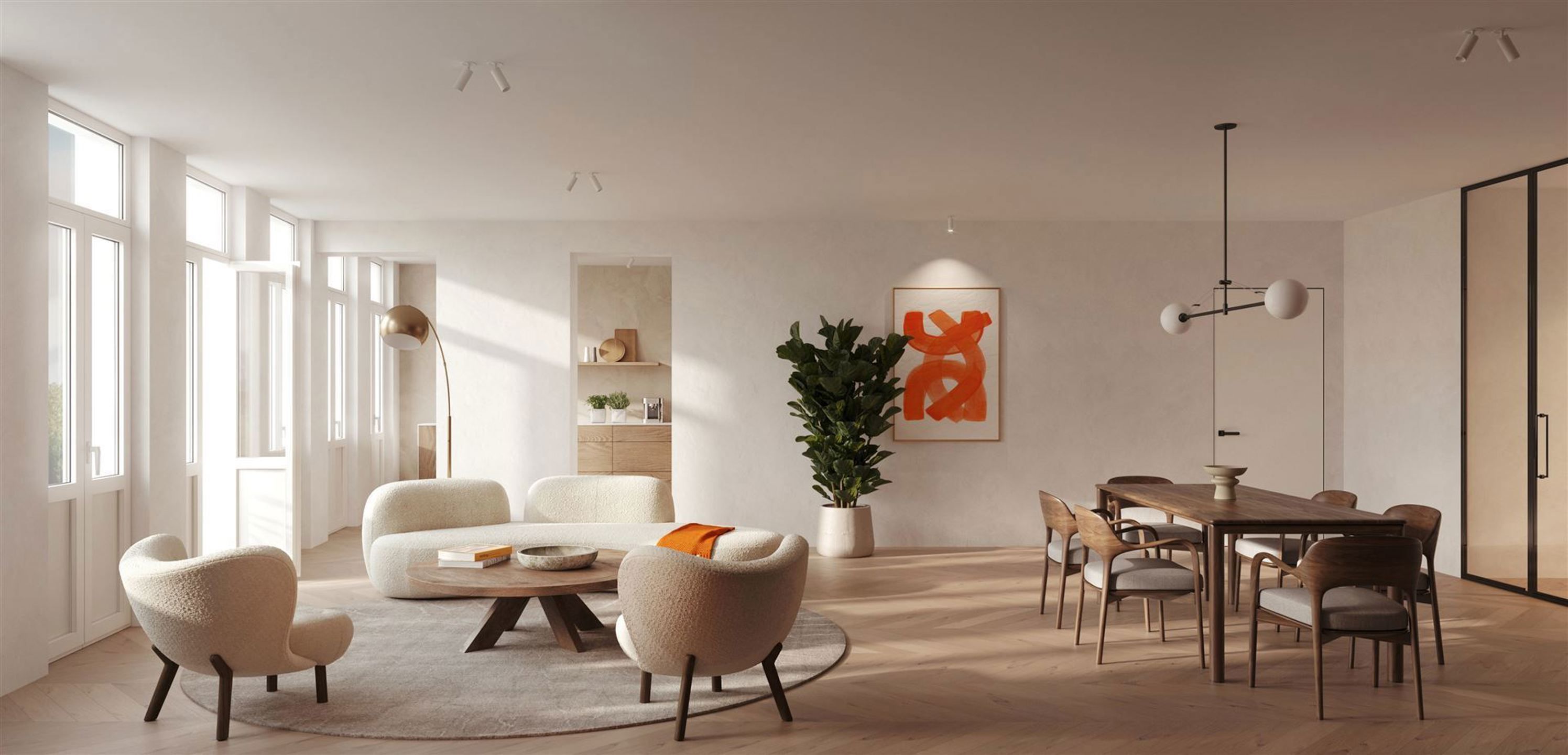 2-slpk-penthouse met 2 terrassen hartje Gent foto 5