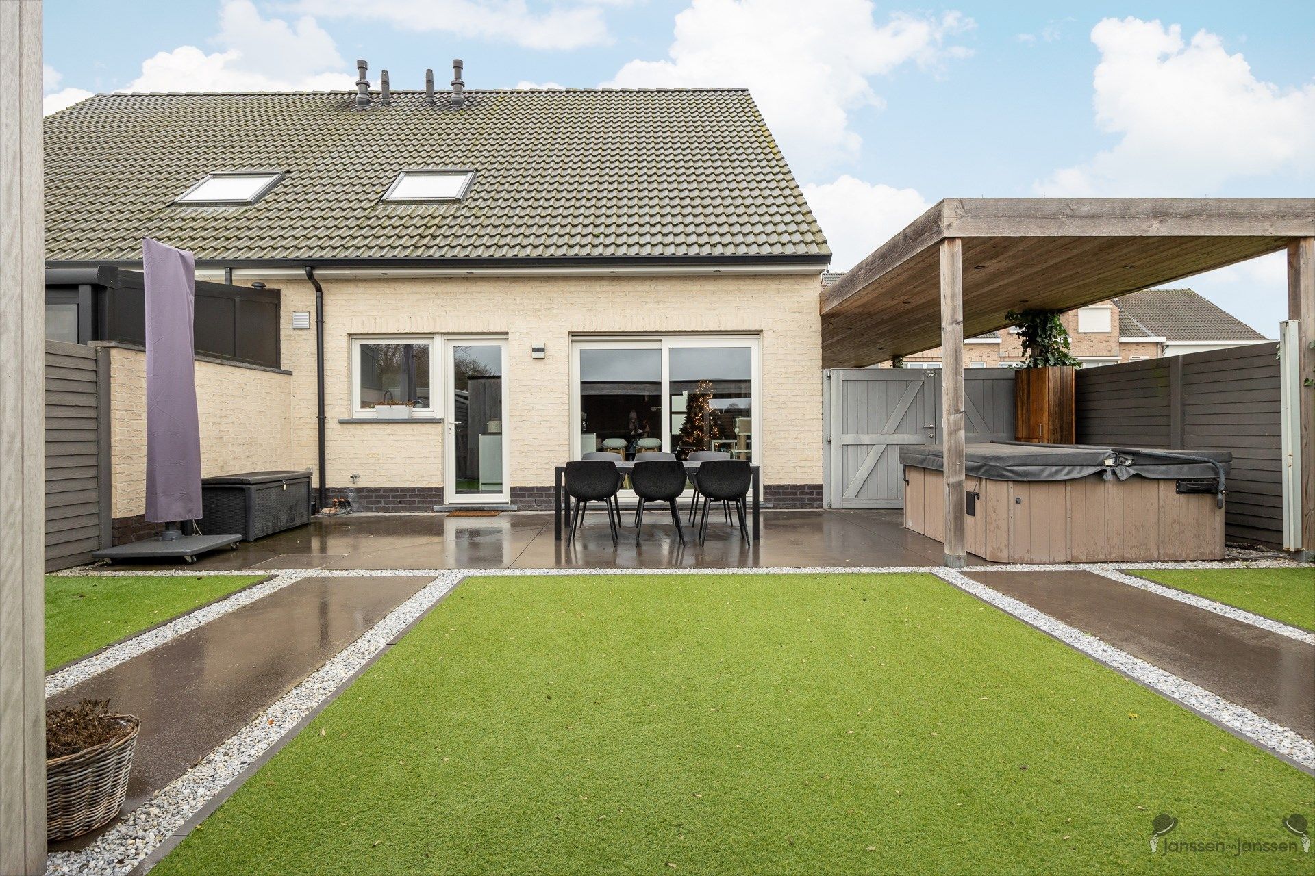 Moderne en energiezuinige gezinswoning met luxe buitenruimte in Hamme  foto 24