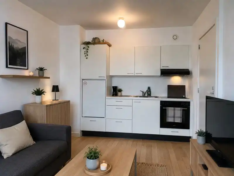 1 SLAAPKAMER APPARTEMENT TE HUUR IN WACHTEBEKE foto 2