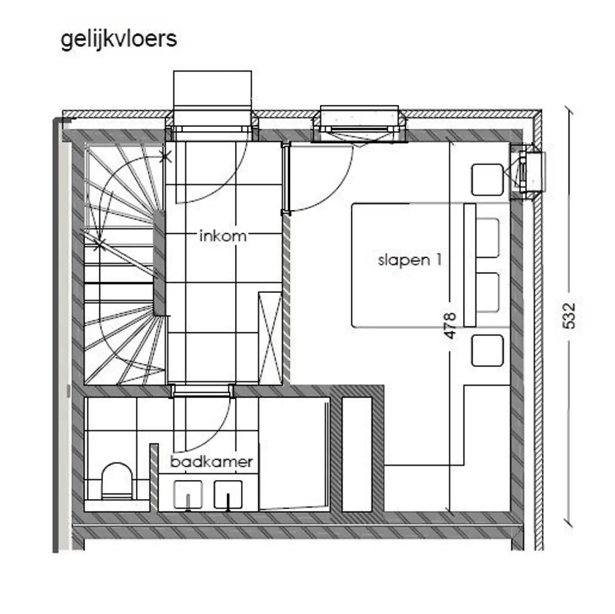 Nieuwbouw triplexappartement met 2 slpks te Duffel foto 15