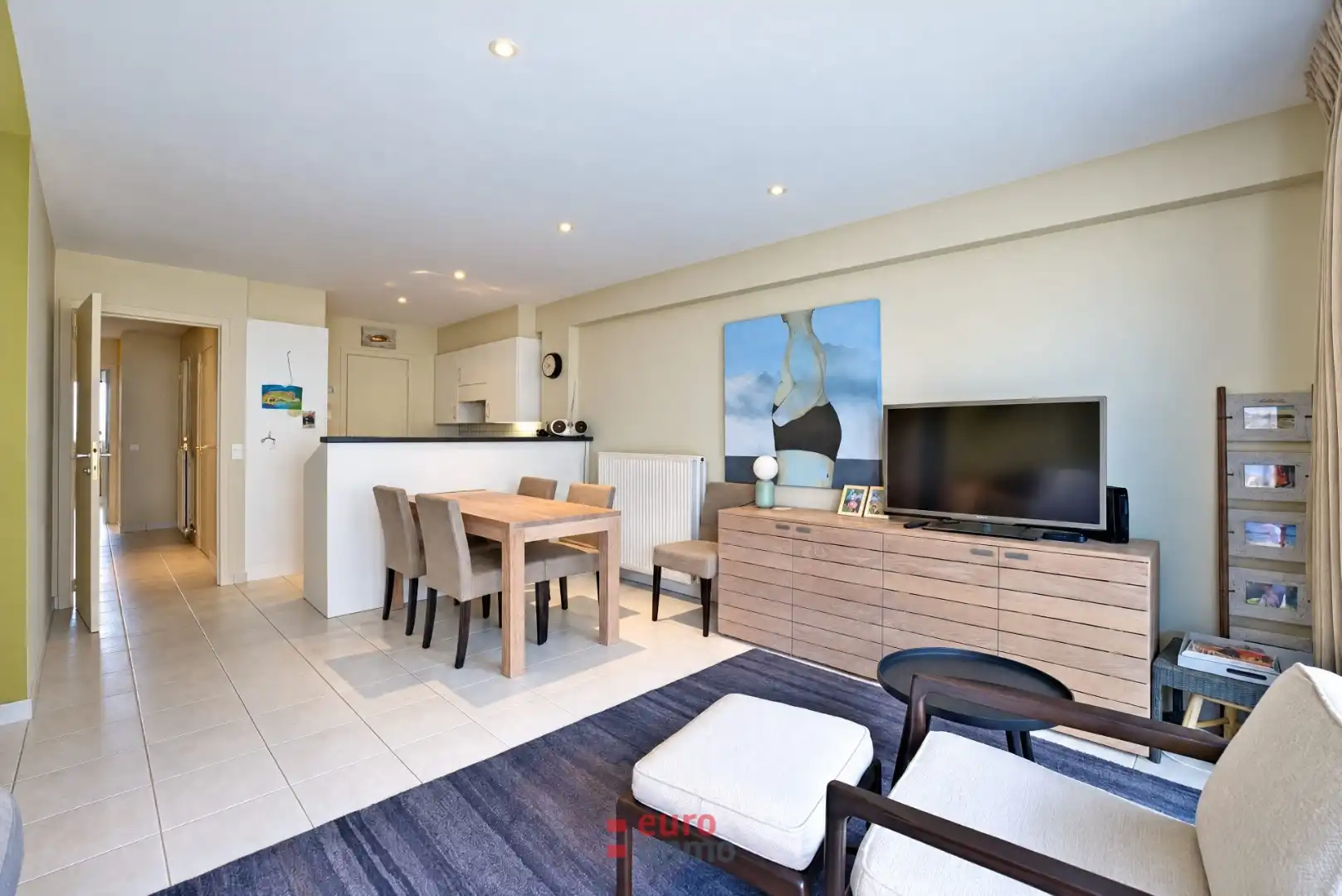 Nabij de havengeul gelegen appartement met 2 slaapkamers. foto 4