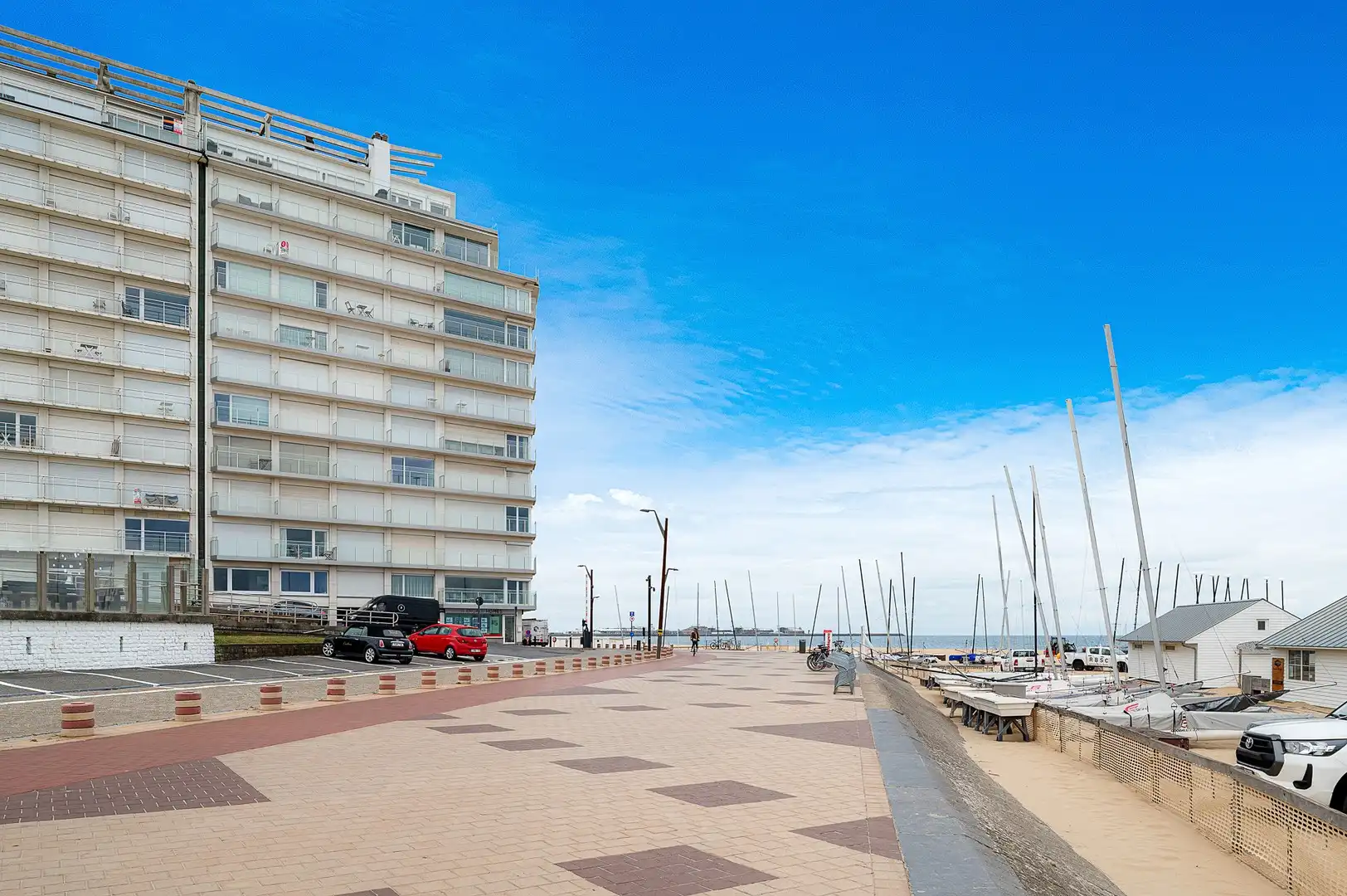 Appartement met frontaal zicht op zee, gelegen aan het Albertstrand. foto 25