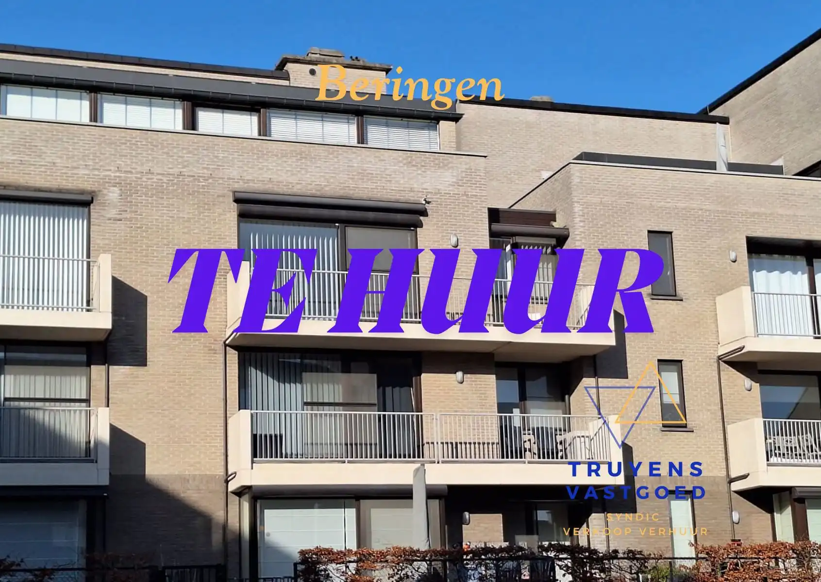 Comfortabel 2-slaapkamerappartement in centrum Beringen foto {{pictureIndex}}