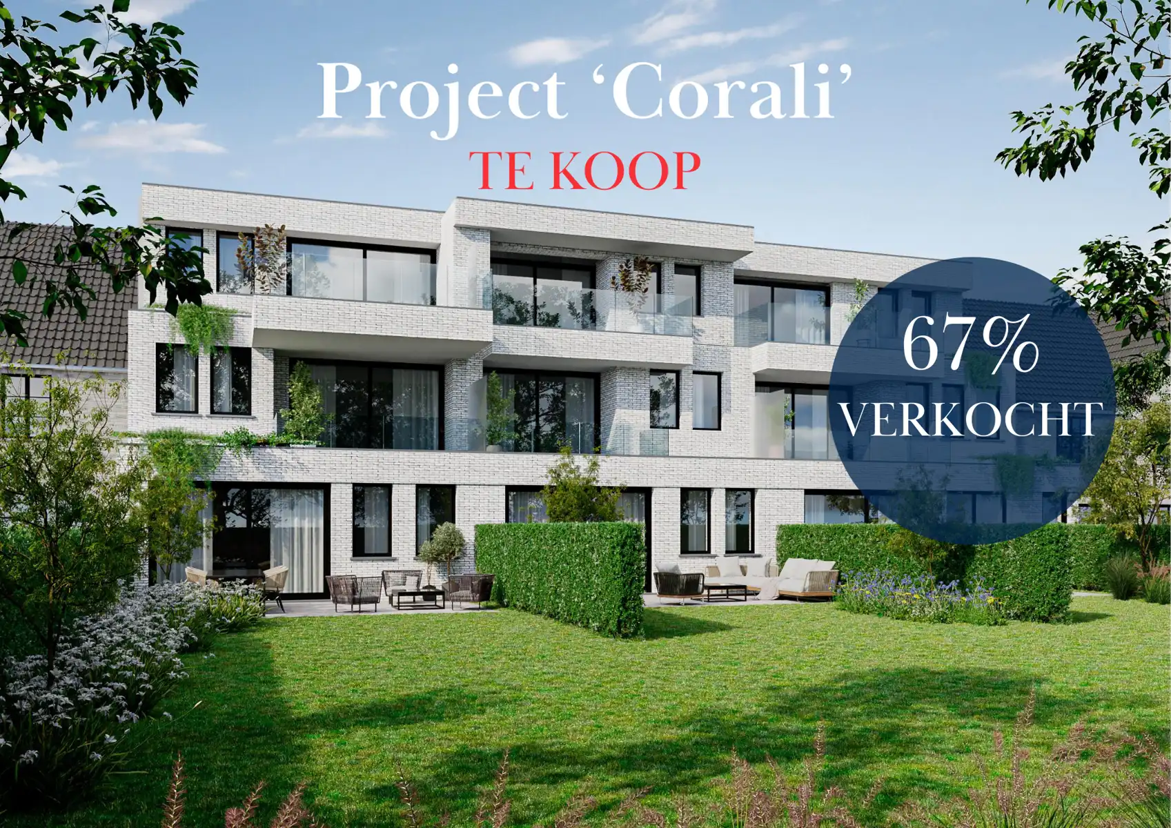 9 NIEUWBOUWAPPARTEMENTEN MET ZONNIGE TERRASSEN foto 2