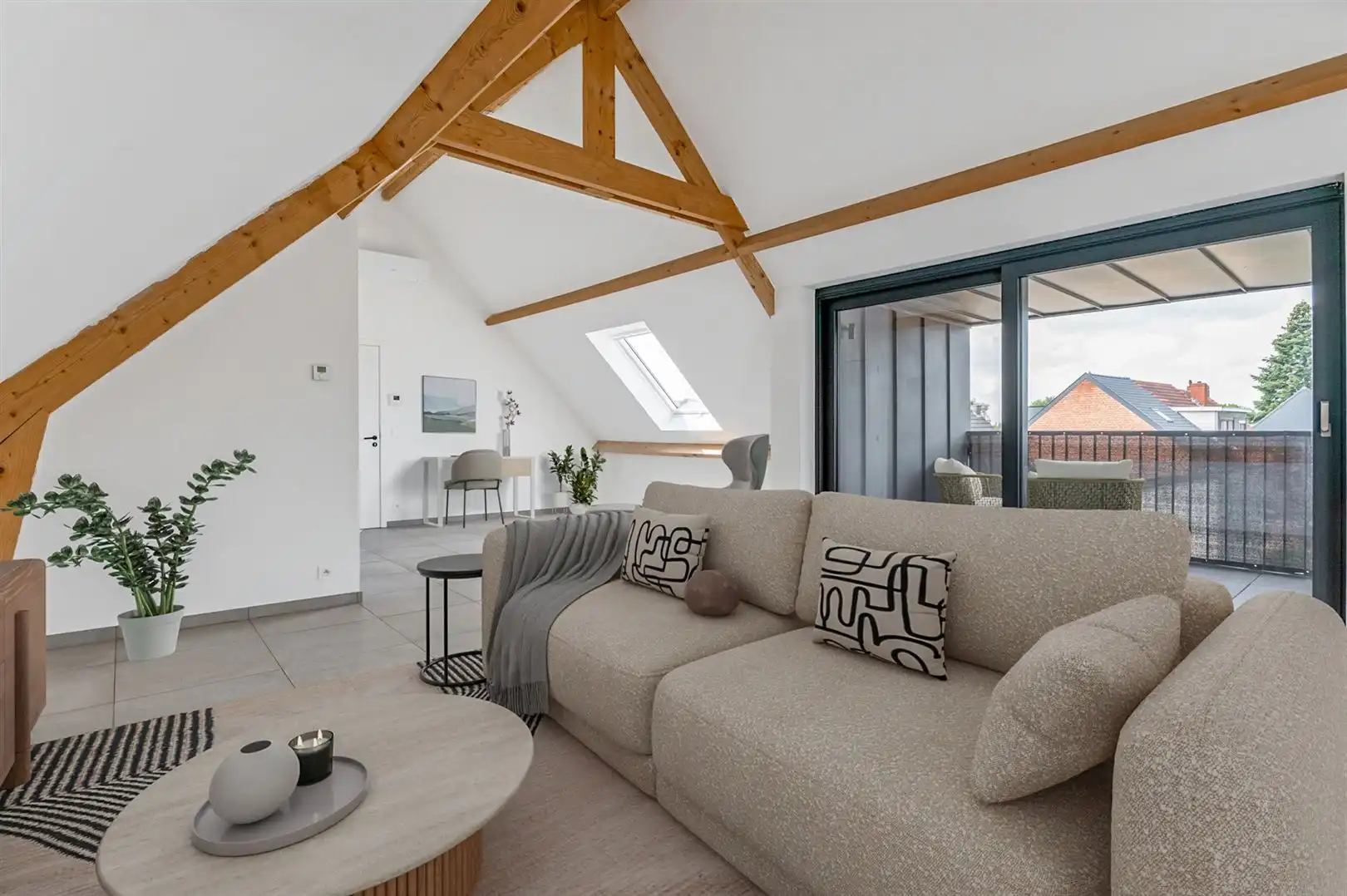 Recente penthouse ca. 114m2 met inpandig terras en optionele parking. foto 3