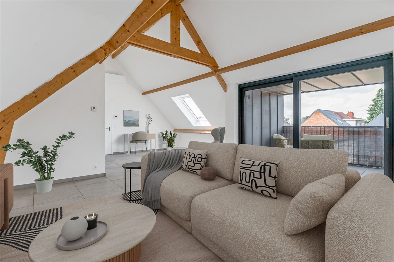 Recente penthouse ca. 114m2 met inpandig terras en optionele parking. foto 3