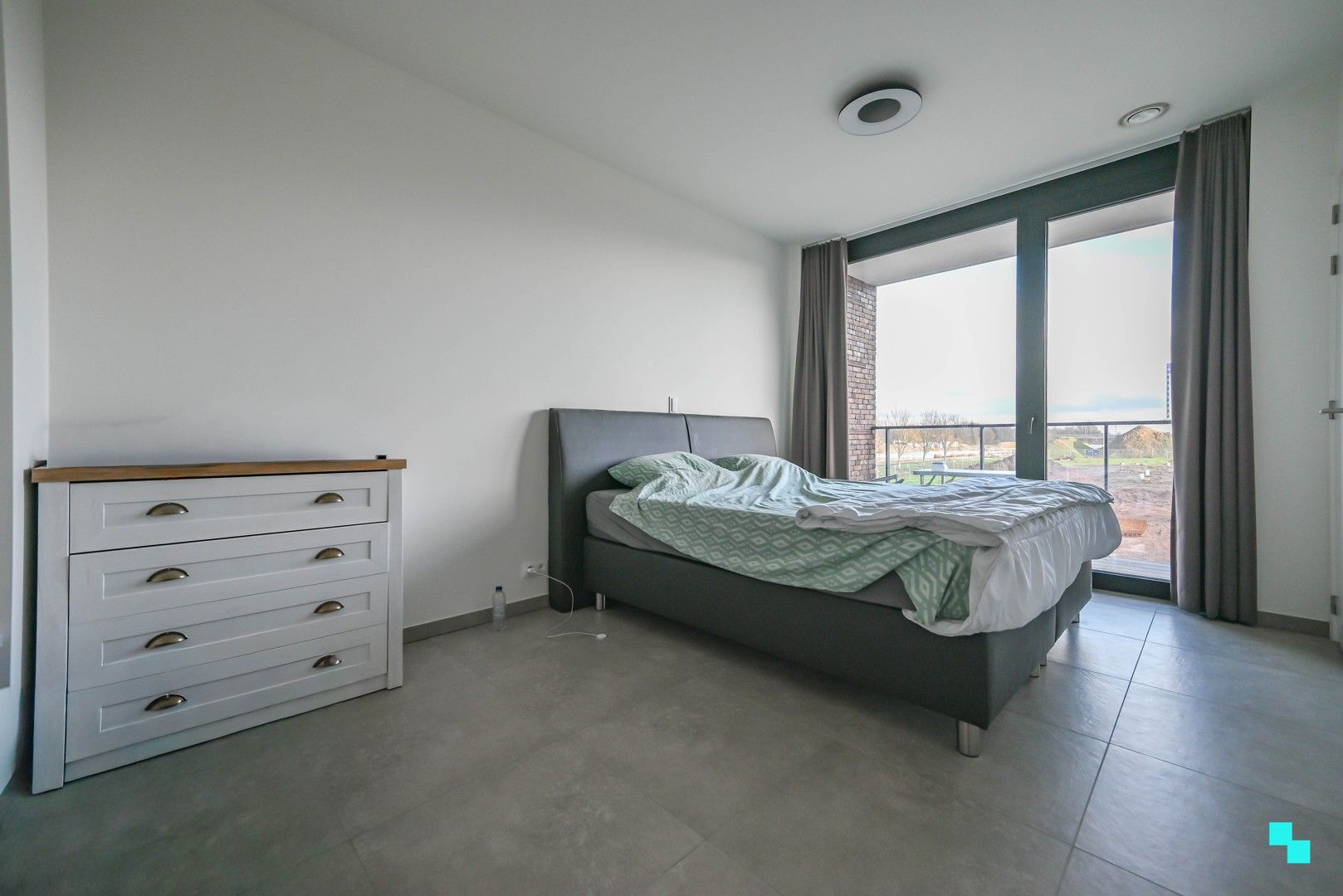 Energiezuinig éénslaapkamerappartement aan kanaal Roeselare-Leie foto 15