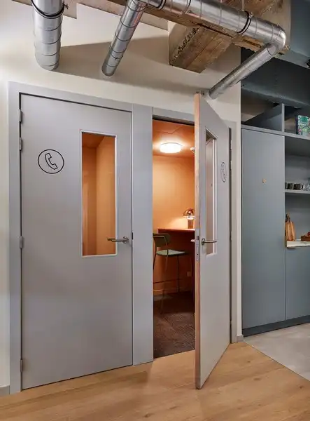 Volledig ingericht kantoorverdiep te huur in Clockwise Antwerpen foto 16