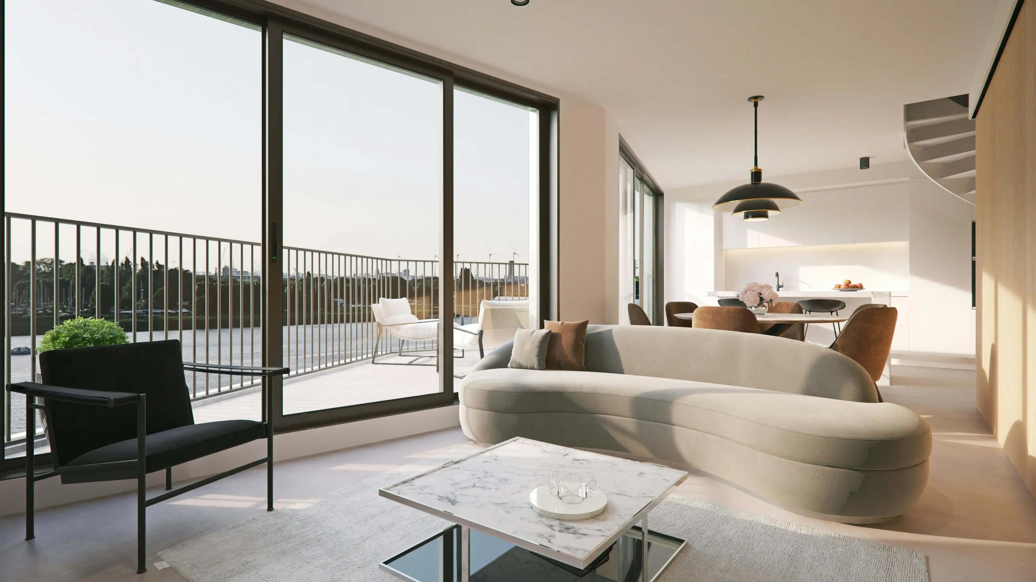 Luxe duplexpenthouse A0802 foto 2