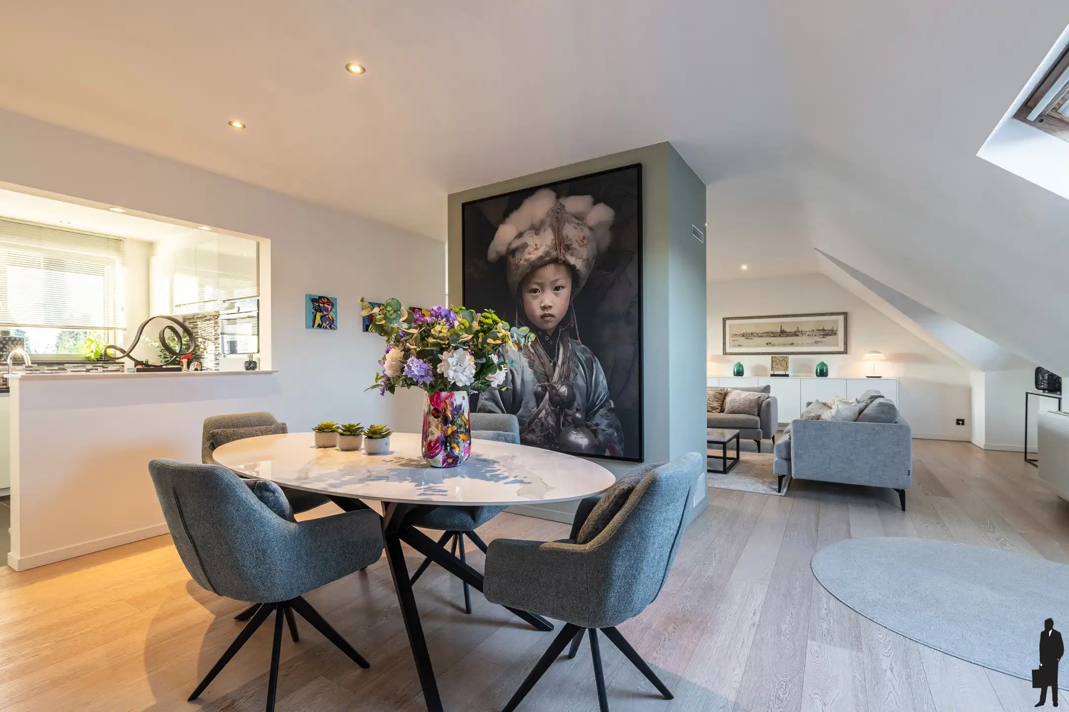 Instapklaar penthouse met zonnig royaal dakterras ! foto {{pictureIndex}}