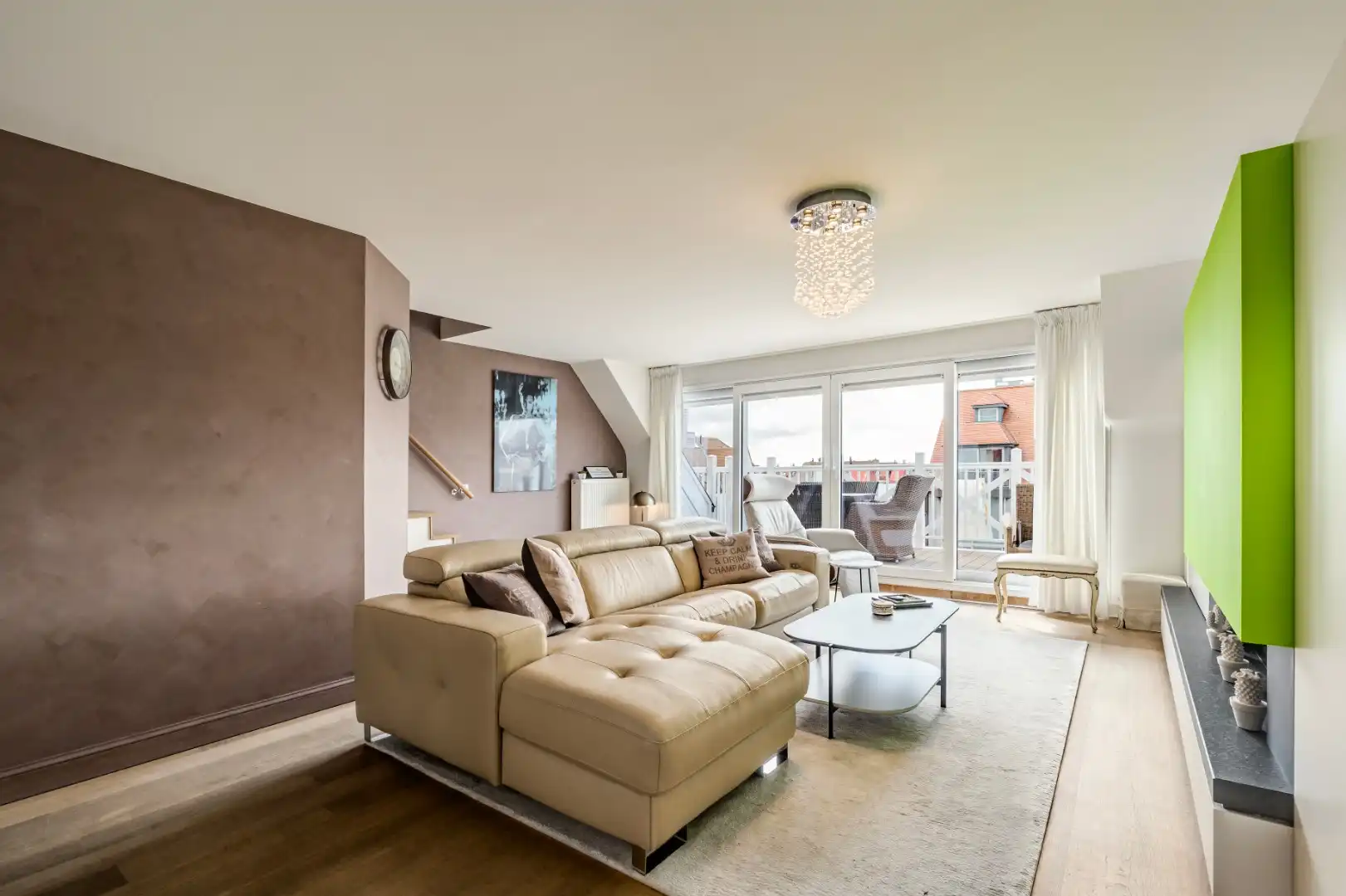 Ruim duplexappartement in het hart van Knokke foto 2