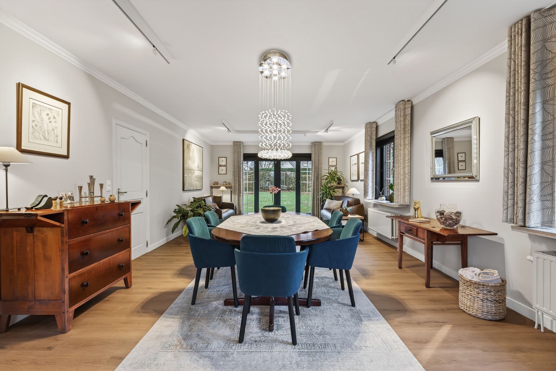 Tijdloze villa met zuidgerichte tuin in residentieel Merelbeke foto 4