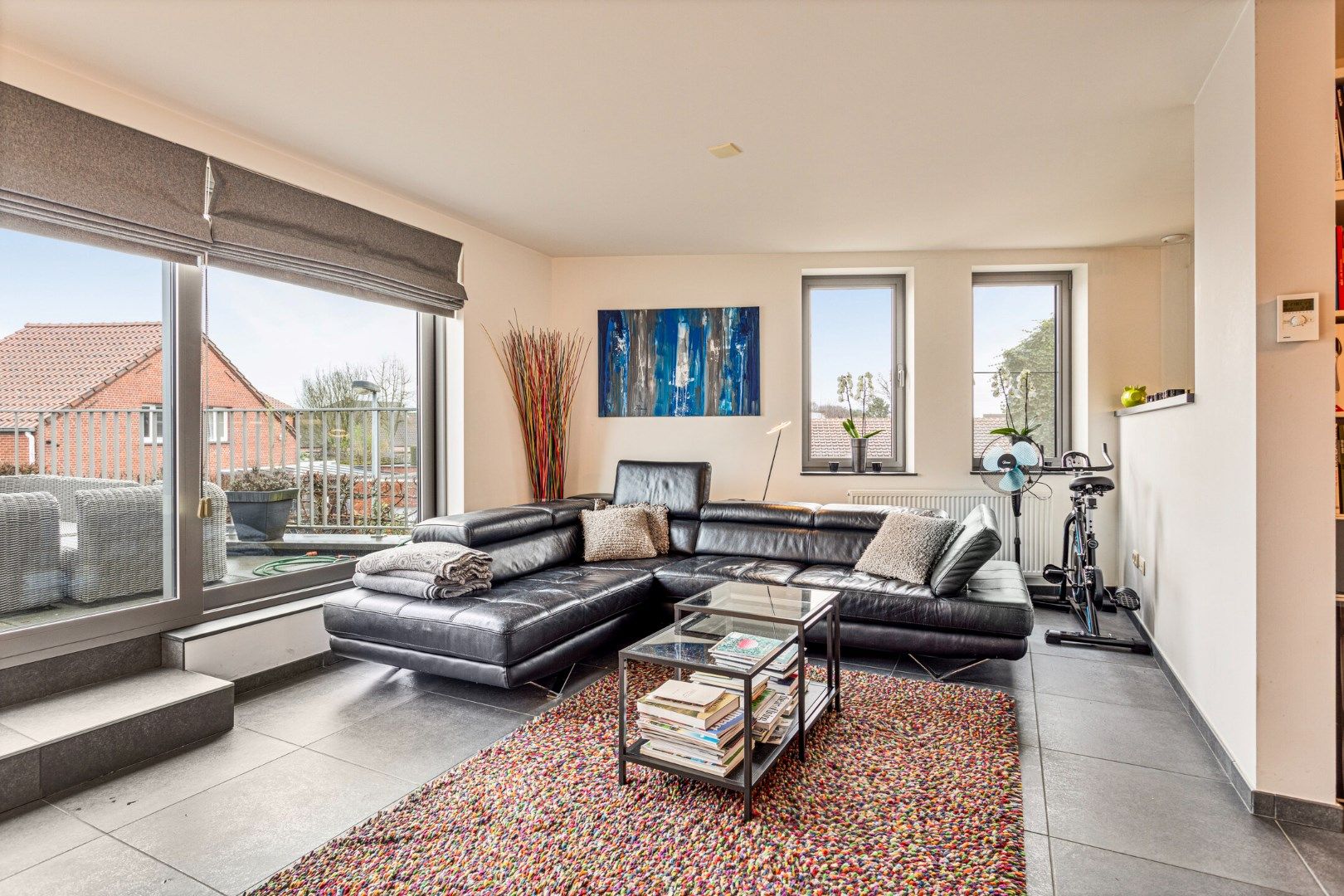 Zeer ruime & energiezuinige duplex met 4 slpks, mooi terras en garage te Ginderbuiten ! foto 7