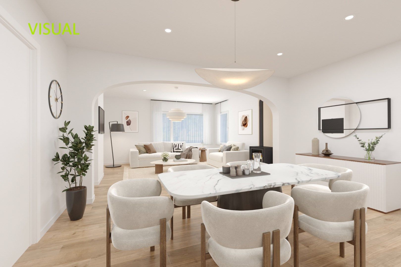 Ruime op te frisse woning op een perceel van 2.210 m² ! foto 3