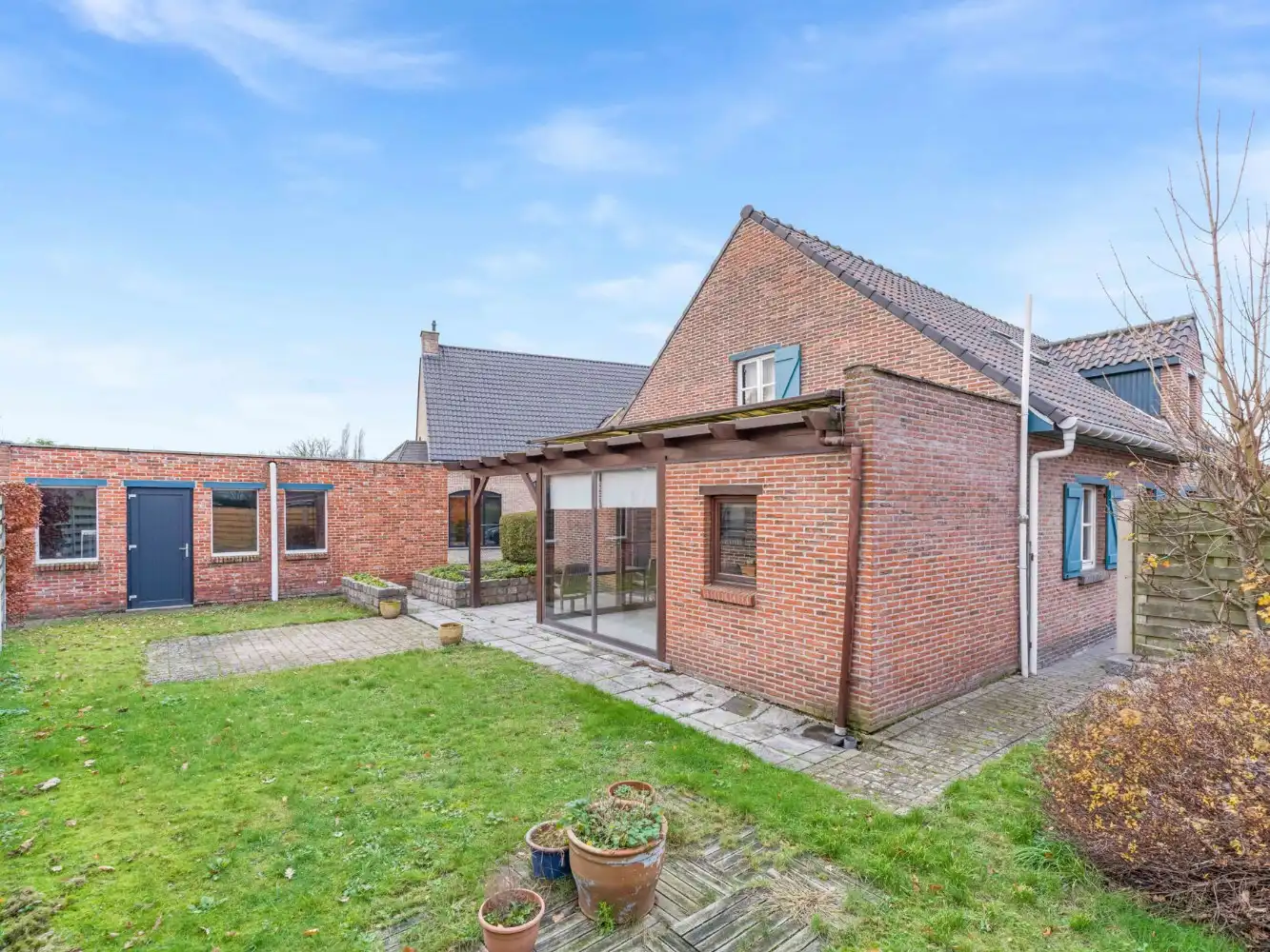 Toffe open bebouwing met 3 à 4 slpk., dubbele garage en tuin foto 29