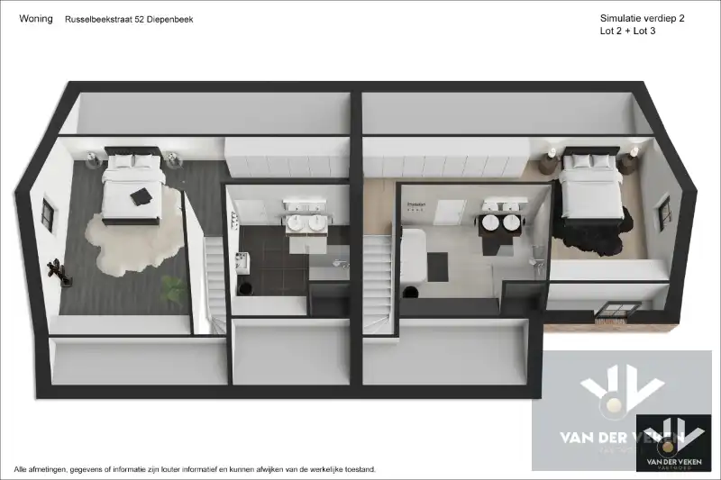 Moderne halfopen nieuwbouwwoning met 4 slaapkamers en 2 badkamers met carport foto 16