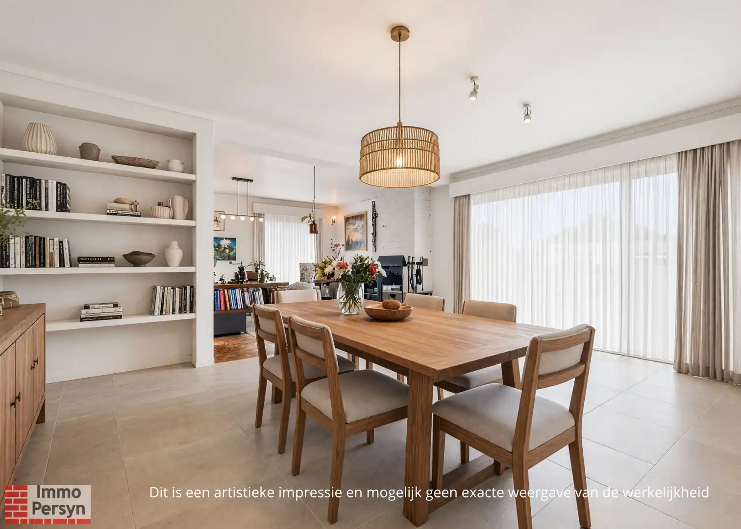 Gelijkvloerse woning met 3 slpk en dubbele garage foto 6