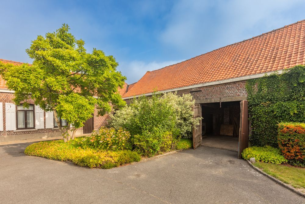 Hoeve met stallen op 3780 m² aan de grens met Elsegem foto 5