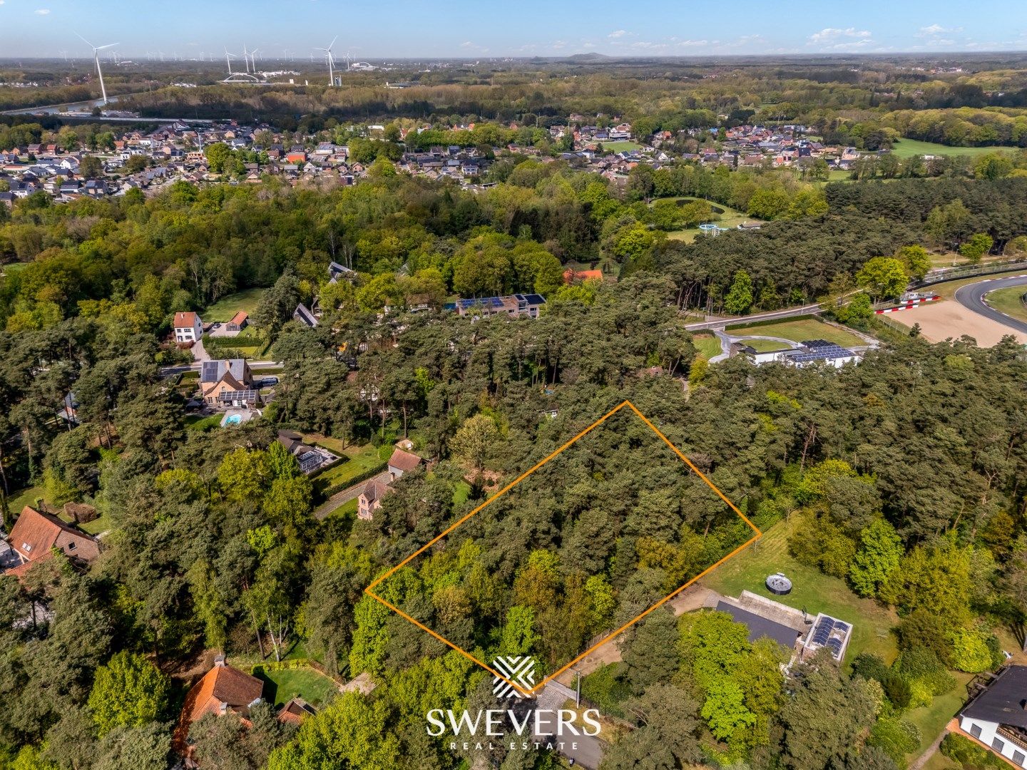 Exclusieve bouwgrond van 27a40ca in gegeerde villawijk in Viversel foto 9
