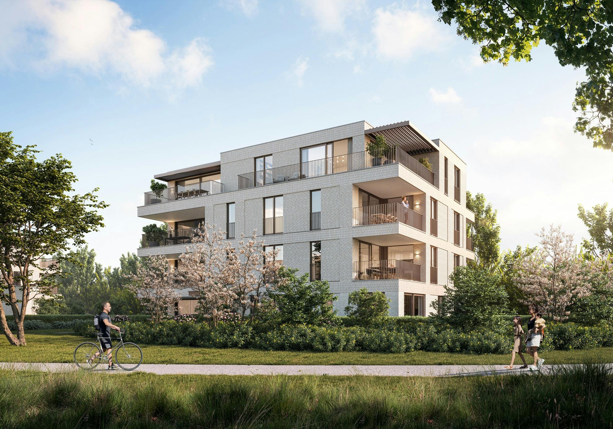 Nieubouwproject "Ode Leie" te koop in Zulte foto 10