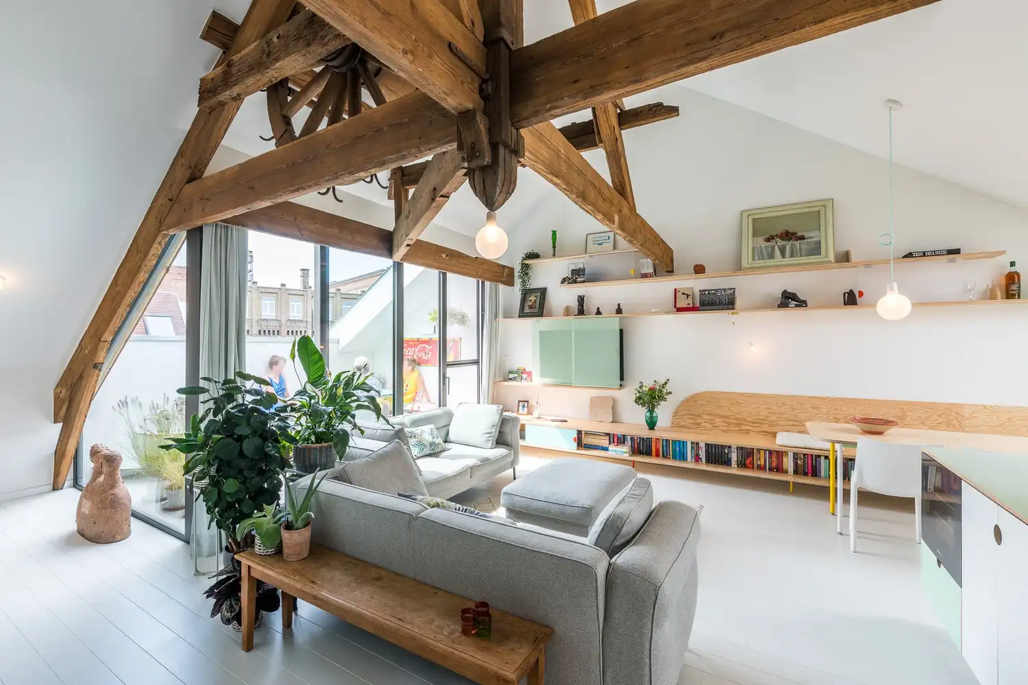 PENTHOUSE in historisch pand "de Blauwen OIJVAERT" (Hertogensite) foto 12