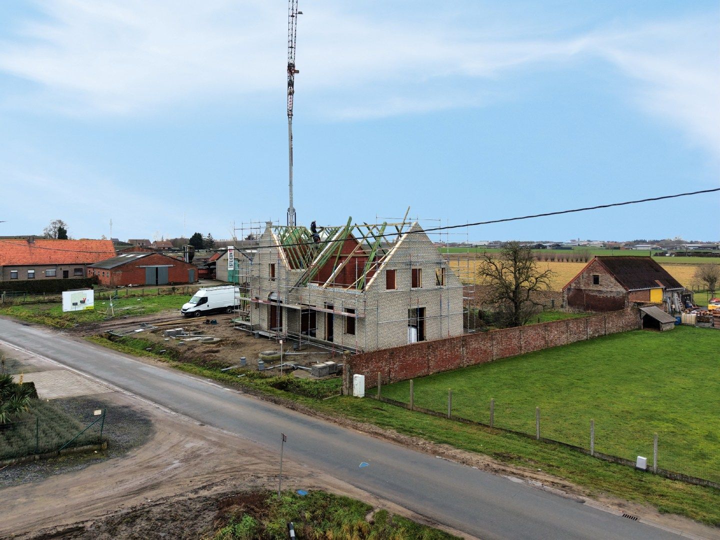 Nieuwbouwwoning met 3 slaapkamers (4 mogelijk) met landelijk uitzicht  foto 2