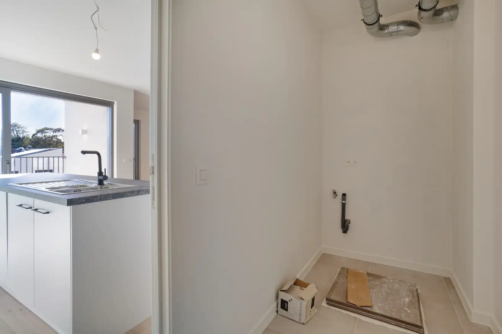 Nieuwbouw appartement met 3 slaapkamers, 2 badkamers, terras, 2 autostaanplaatsen en kelderberging in Leuven! - EPC A - bewoonbare opp. 108 m² foto 12