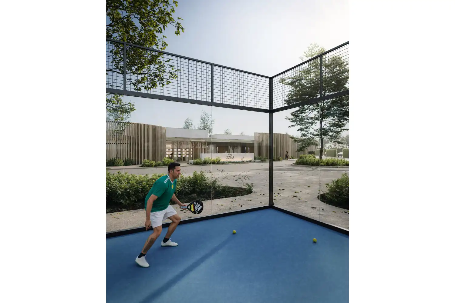 Nieuwbouwproject met vakantiewoningen en appartementen in een groene omgeving. foto 17