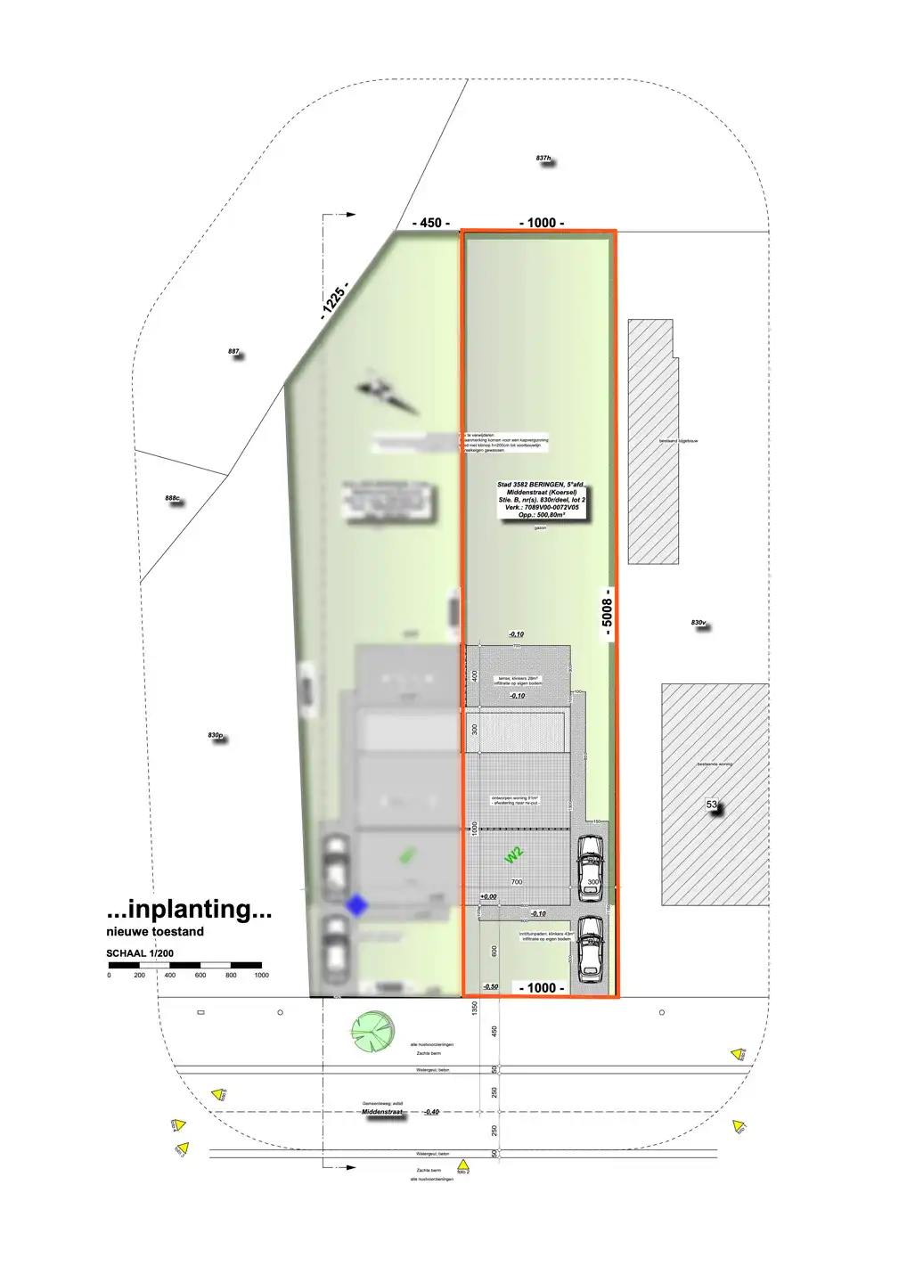 Ruime halfopen woning in opbouw met terras in rustige straat foto 20