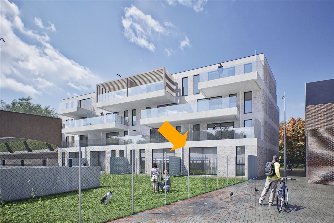 Gelijkvloers appartment met 3slk en tuin foto {{pictureIndex}}