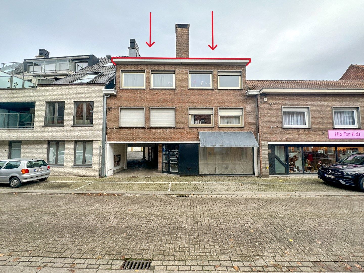 Hoofdfoto van de publicatie: 2-slp dakappartement, centrum Ruddervoorde