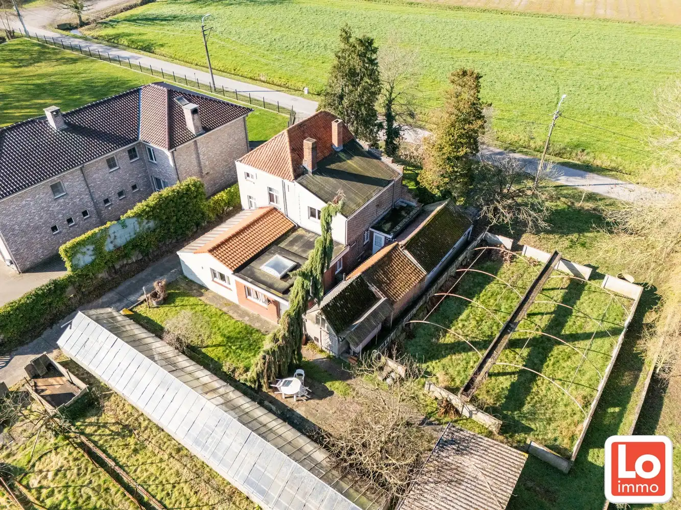 Projectgrond en/of totaalrenovatie op een rustige en landelijke ligging tussen Beervelde en Destelbergen! foto 4